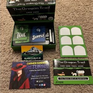 The Oregon Trail Card Game - Green & Black Boxed Set